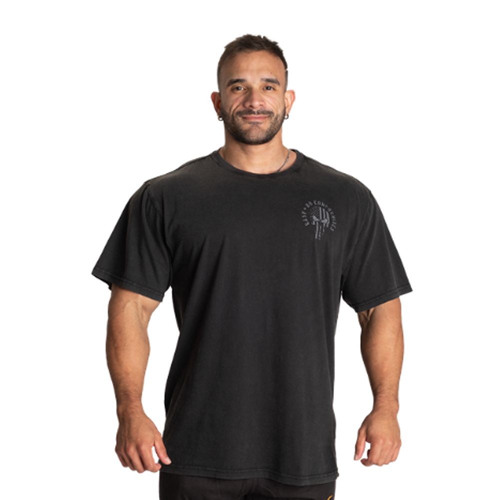 GASP INC - 89 ORIGINAL TEE - FÉRFI PÓLÓ - MOSOTT FEKETE GASP INC - 89 ORIGINAL TEE - FÉRFI PÓLÓ - MOSOTT FEKETE