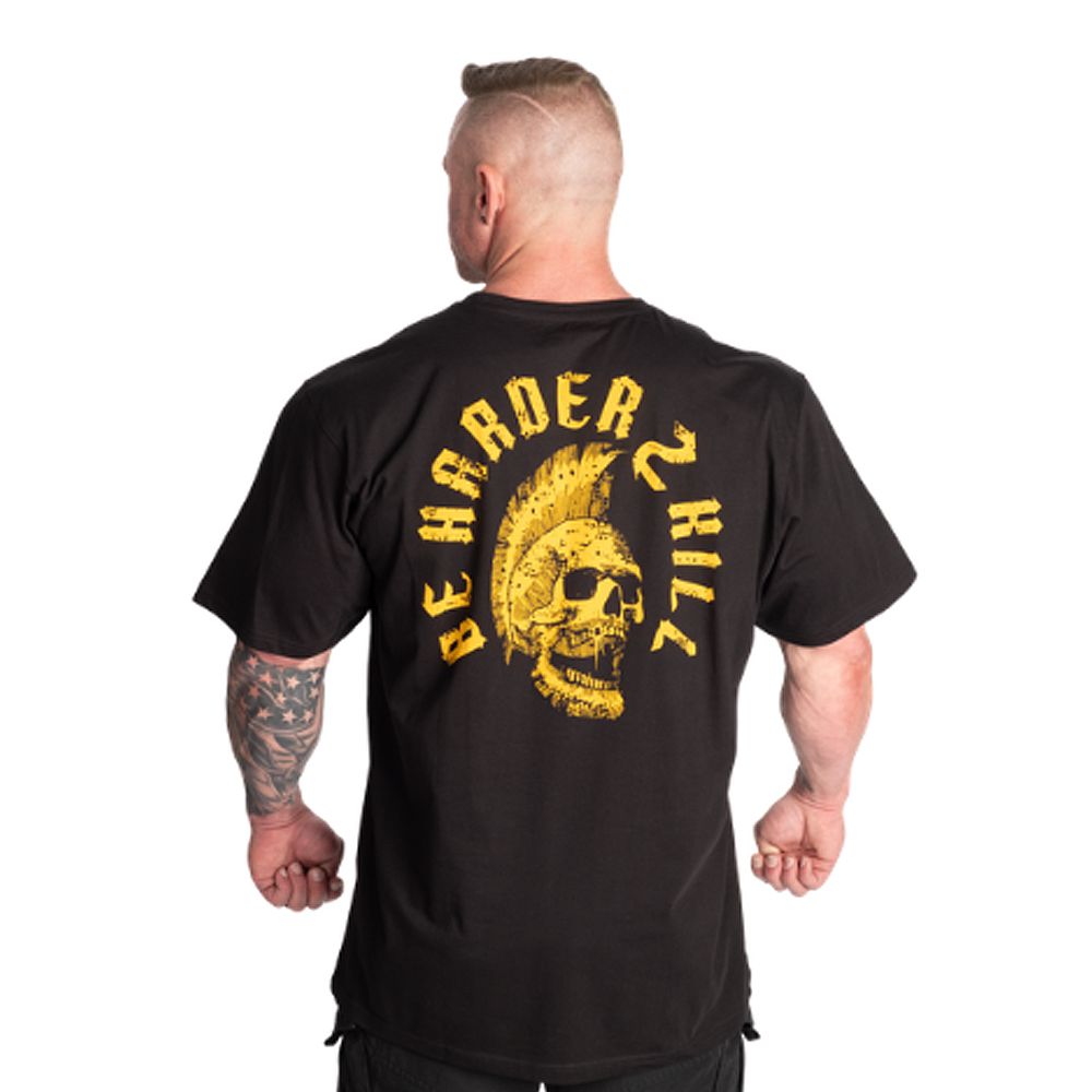 GASP INC - HTK ORIGINAL TEE - FÉRFI PÓLÓ - FEKETE / SÁRGA GASP INC - HTK ORIGINAL TEE - FÉRFI PÓLÓ - FEKETE / SÁRGA