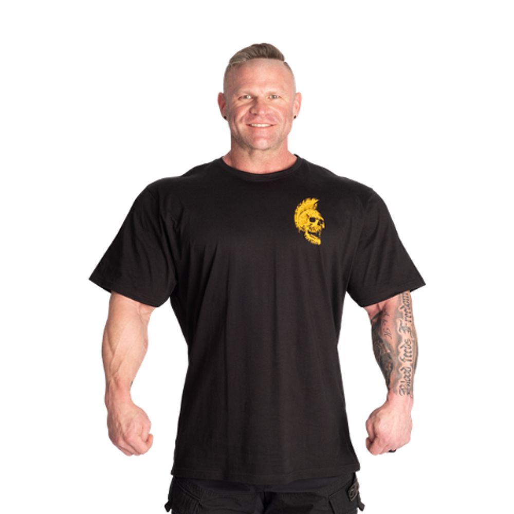 GASP INC - HTK ORIGINAL TEE - FÉRFI PÓLÓ - FEKETE / SÁRGA GASP INC - HTK ORIGINAL TEE - FÉRFI PÓLÓ - FEKETE / SÁRGA