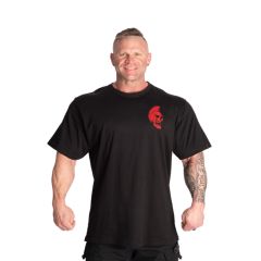 GASP INC - HTK ORIGINAL TEE - FÉRFI PÓLÓ - FEKETE / PIROS