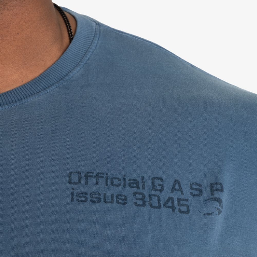 GASP INC - 3045 IRON TEE - FÉRFI PÓLÓ - MOSOTT KÉK GASP INC - 3045 IRON TEE - FÉRFI PÓLÓ - MOSOTT KÉK