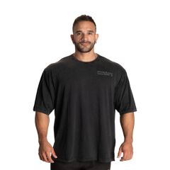 GASP INC - 3045 IRON TEE - FÉRFI PÓLÓ - MOSOTT FEKETE