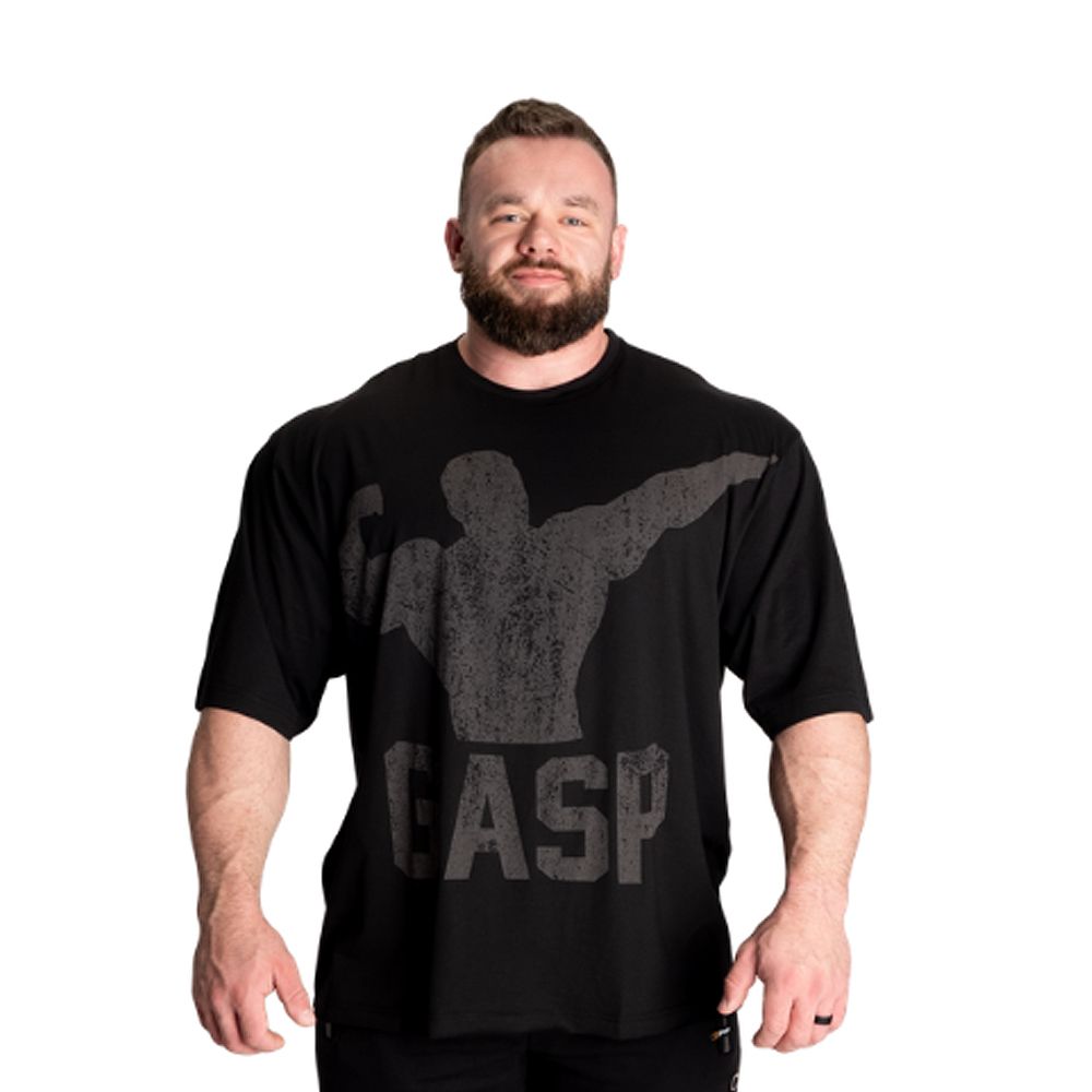 GASP INC - ARCHER IRON TEE - FÉRFI PÓLÓ - FEKETE GASP INC - ARCHER IRON TEE - FÉRFI PÓLÓ - FEKETE