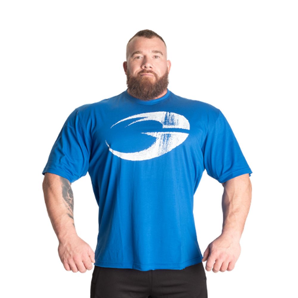 GASP INC - PUMP COVER IRON TEE - FÉRFI PÓLÓ - KÉK GASP INC - PUMP COVER IRON TEE - FÉRFI PÓLÓ - KÉK