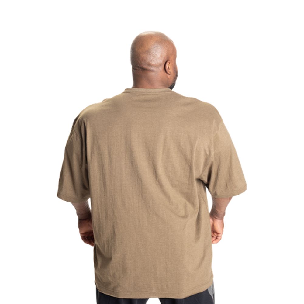 GASP INC - PUMP COVER IRON TEE - FÉRFI PÓLÓ - KATONA ZÖLD GASP INC - PUMP COVER IRON TEE - FÉRFI PÓLÓ - KATONA ZÖLD