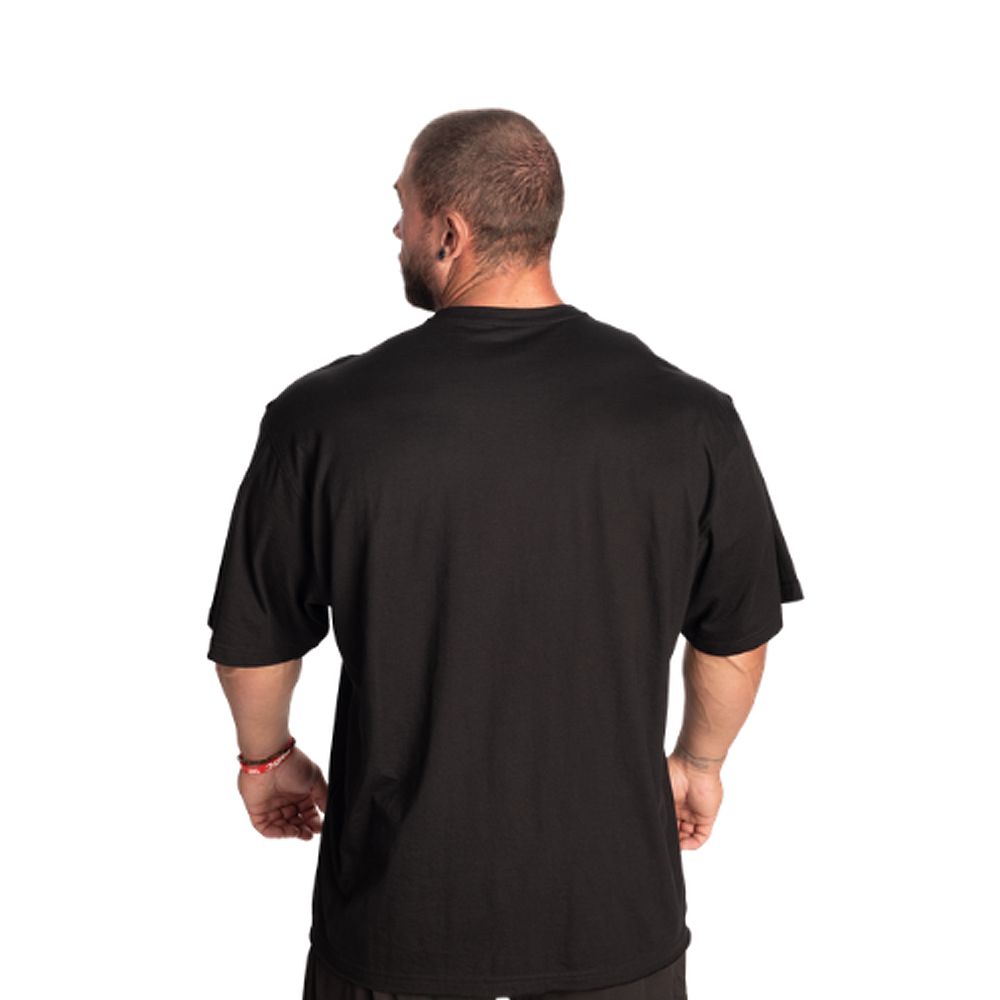 GASP INC - PUMP COVER IRON TEE - FÉRFI PÓLÓ - FEKETE / NARANCS GASP INC - PUMP COVER IRON TEE - FÉRFI PÓLÓ - FEKETE / NARANCS
