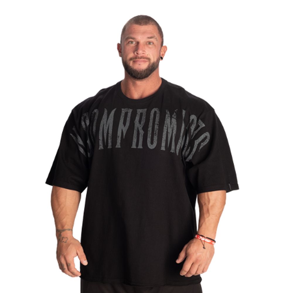 GASP INC - NC IRON TEE - FÉRFI PÓLÓ - FEKETE GASP INC - NC IRON TEE - FÉRFI PÓLÓ - FEKETE