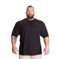 GASP INC - SLUB IRON TEE - FÉRFI PÓLÓ - MOSOTT FEKETE