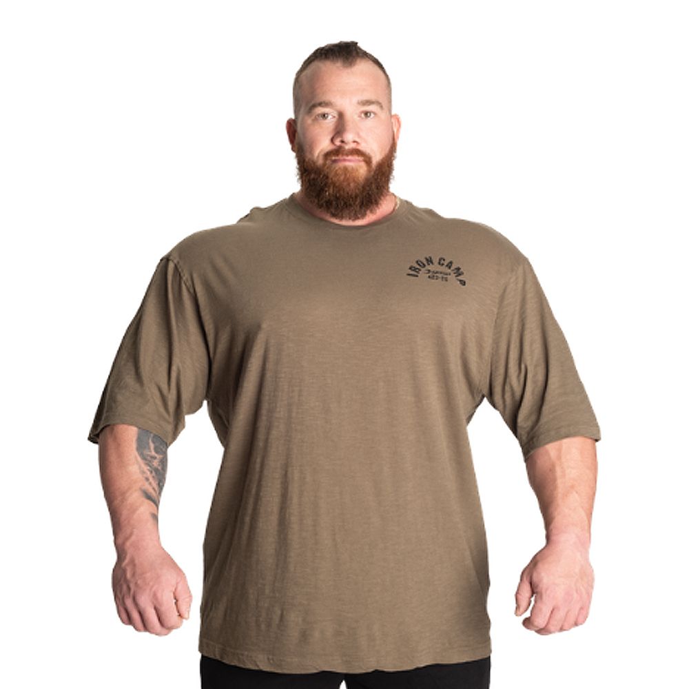 GASP INC - SLUB IRON TEE - FÉRFI PÓLÓ - MOSOTT ZÖLD GASP INC - SLUB IRON TEE - FÉRFI PÓLÓ - MOSOTT ZÖLD