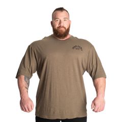 GASP INC - SLUB IRON TEE - FÉRFI PÓLÓ - MOSOTT ZÖLD