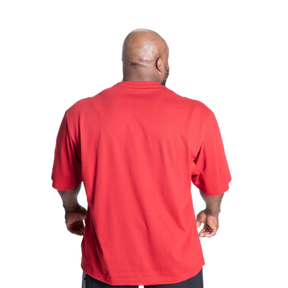 GASP INC - CLASSIC IRON TEE - FÉRFI PÓLÓ - CHILI PIROS GASP INC - CLASSIC IRON TEE - FÉRFI PÓLÓ - CHILI PIROS
