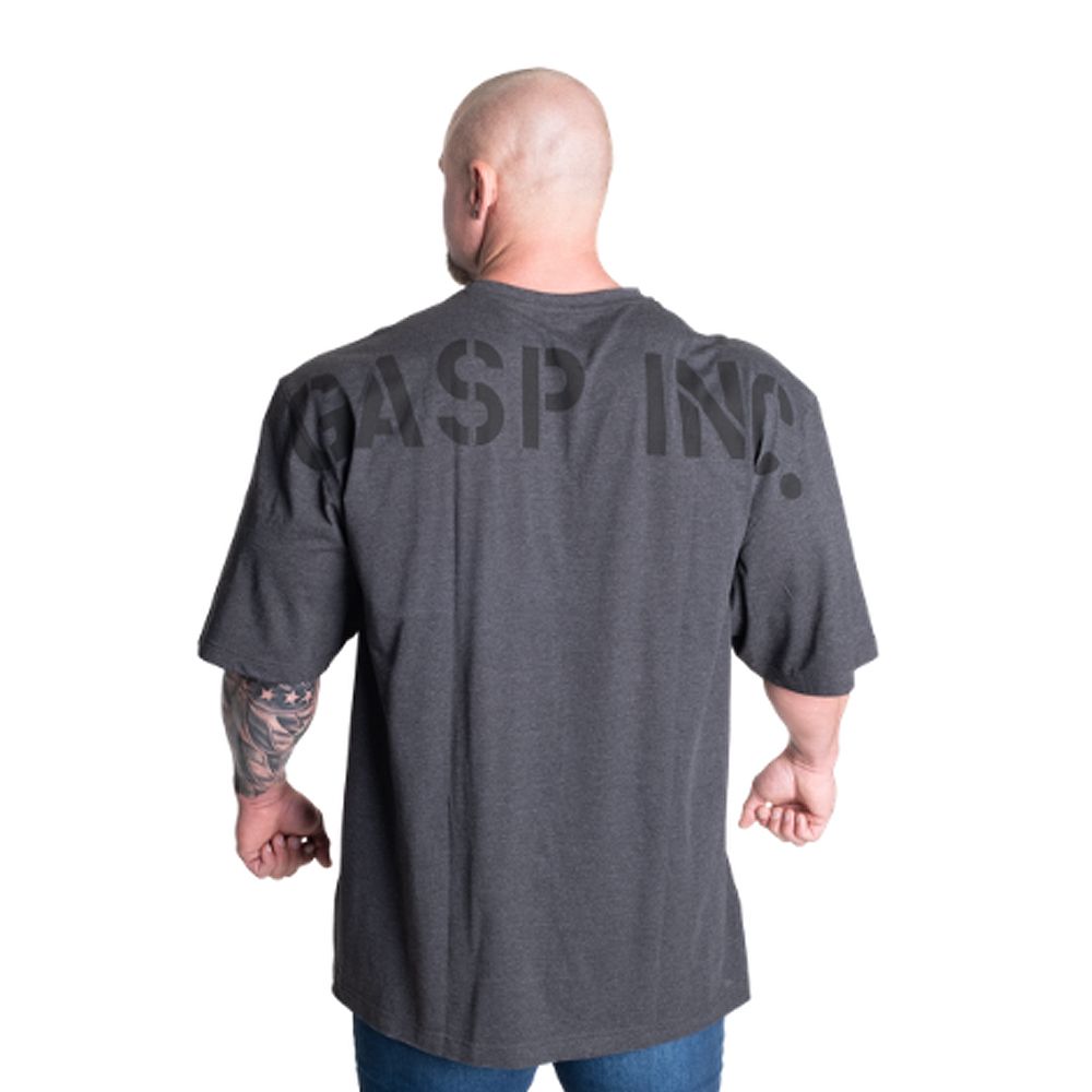 GASP INC - SKULL DIVISION IRON TEE - FÉRFI PÓLÓ - SZÜRKE GASP INC - SKULL DIVISION IRON TEE - FÉRFI PÓLÓ - SZÜRKE