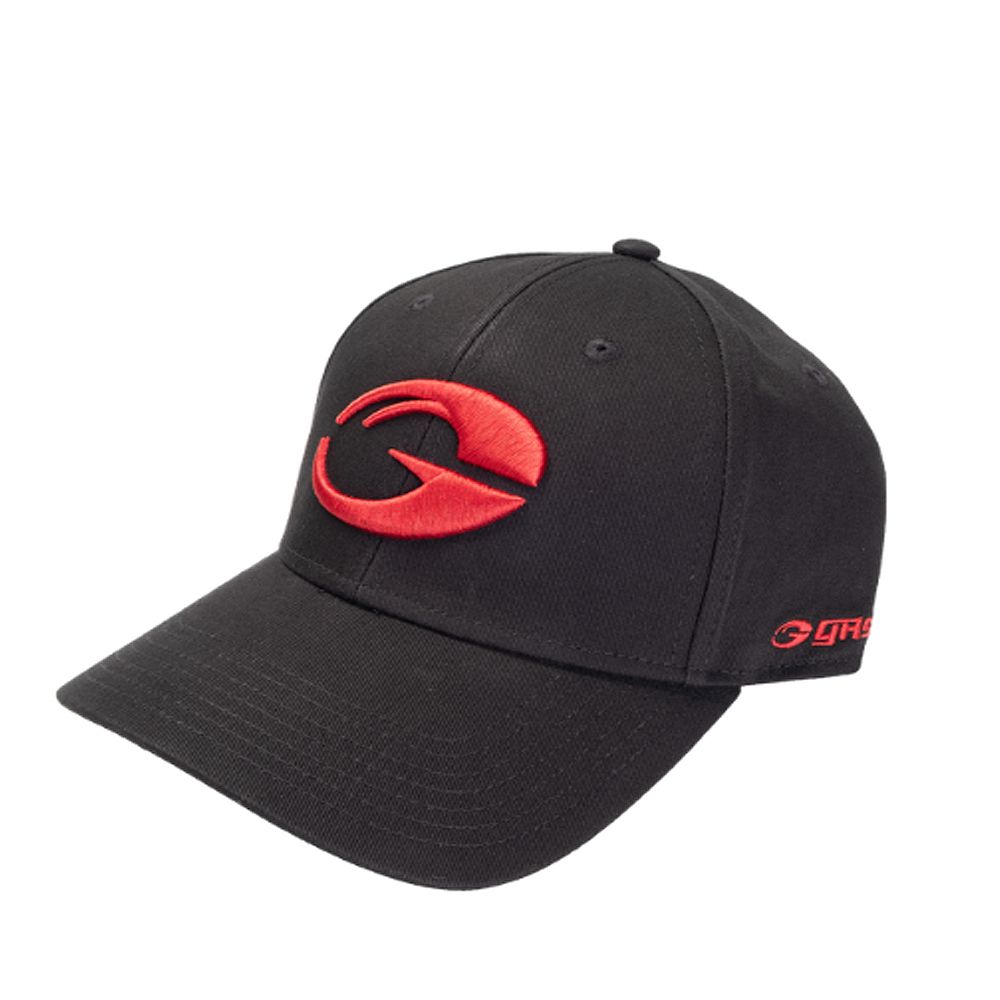 GASP INC - BASEBALL CAP - FÉRFI SAPKA - FEKETE / PIROS GASP INC - BASEBALL CAP - FÉRFI SAPKA - FEKETE / PIROS