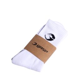 GASP INC -  CREW SOCKS 1 PACK- FEHÉR ZOKNI - 1  PÁR