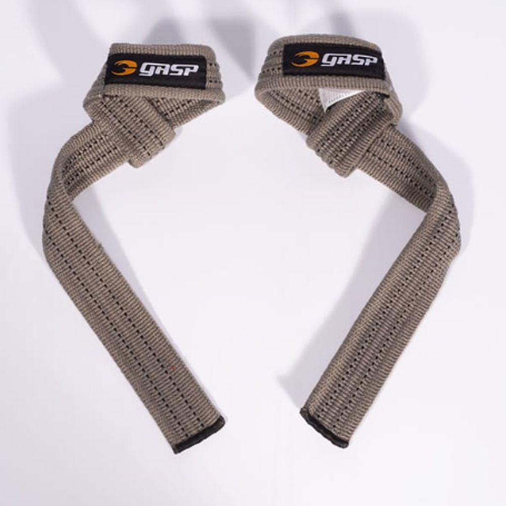GASP INC - LIFTING STRAPS - ERŐEMELŐ FELHÚZÓ HEVEDER - SZÜRKE / FEKETE GASP INC - LIFTING STRAPS - ERŐEMELŐ FELHÚZÓ HEVEDER - SZÜRKE / FEKETE