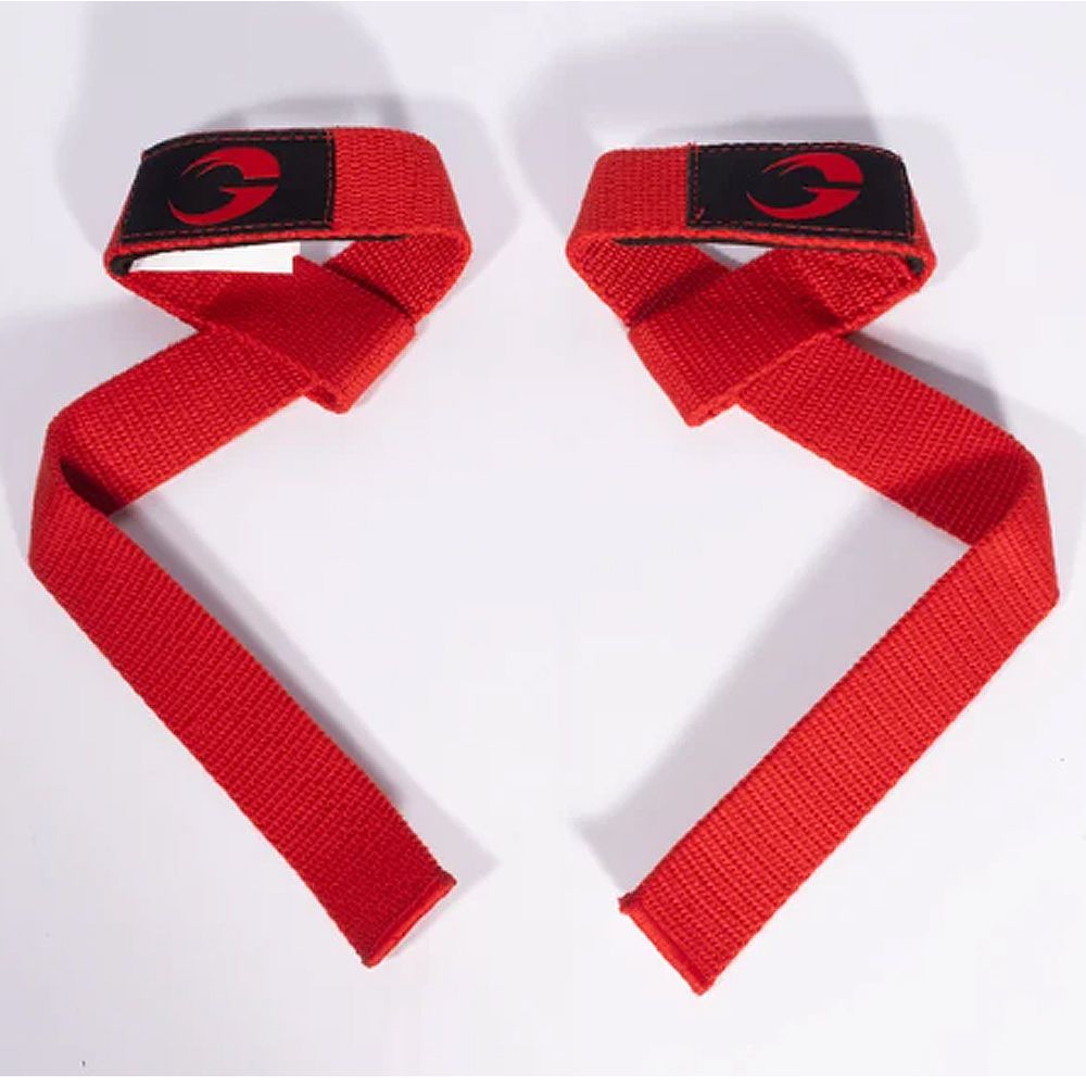 GASP INC - CLASSIC LIFTING STRAPS - FELHÚZÓ HEVEDER - PIROS GASP INC - CLASSIC LIFTING STRAPS - FELHÚZÓ HEVEDER - PIROS