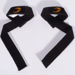 GASP INC - CLASSIC LIFTING STRAPS - FELHÚZÓ HEVEDER - FEKETE