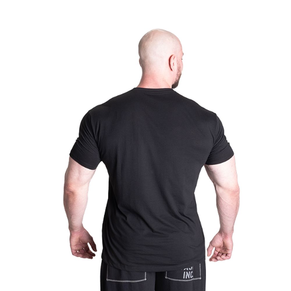 GASP INC - LEGACY GYM TEE - FÉRFI PÓLÓ - FEKETE