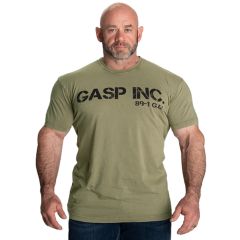 GASP INC - G. U. I. STANDERD TEE - FÉRFI PÓLÓ - MOSOTT ZÖLD