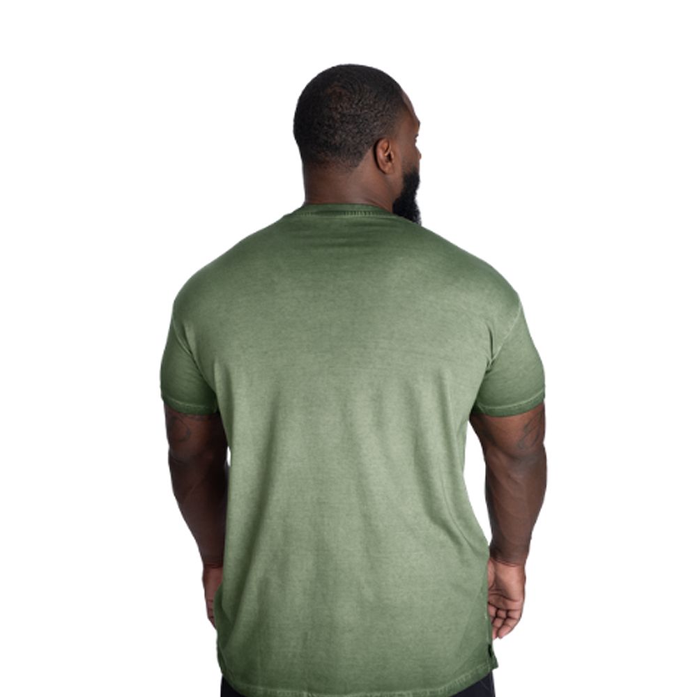 GASP INC - INTENSITY STREET TEE - FÉRFI PÓLÓ - MOSOTT ZÖLD GASP INC - INTENSITY STREET TEE - FÉRFI PÓLÓ - MOSOTT ZÖLD