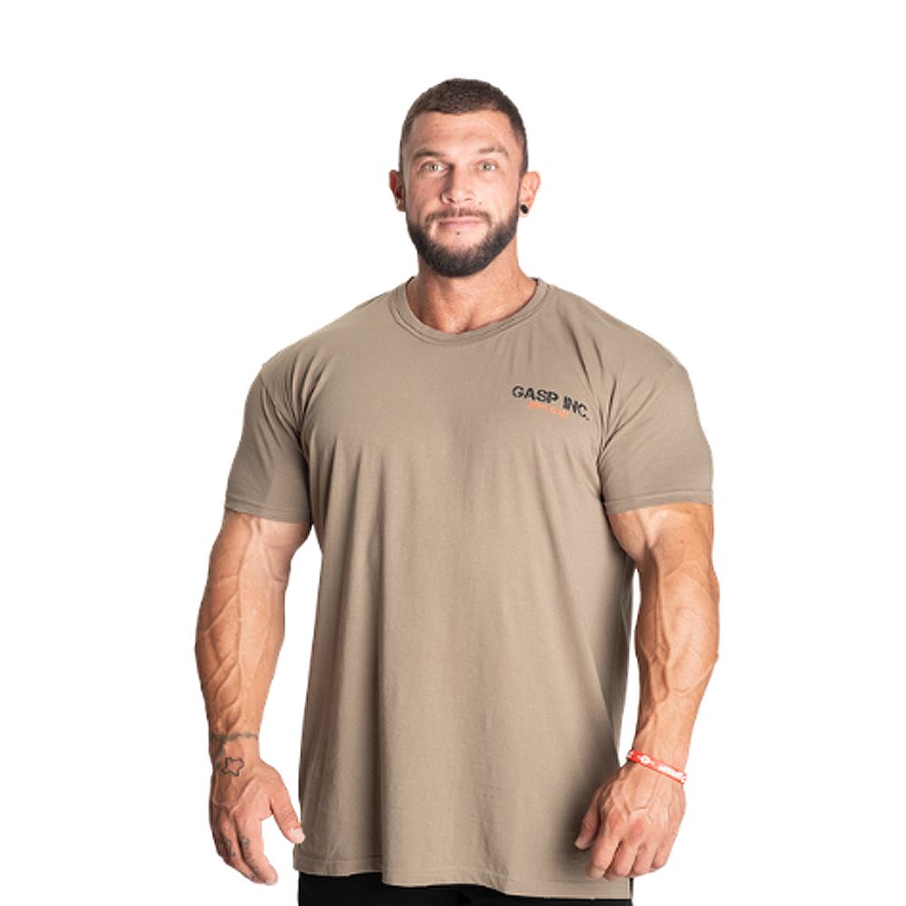 GASP INC - UTILITY STREET TEE - FÉRFI PÓLÓ - MOSOTT ZÖLD GASP INC - UTILITY STREET TEE - FÉRFI PÓLÓ - MOSOTT ZÖLD