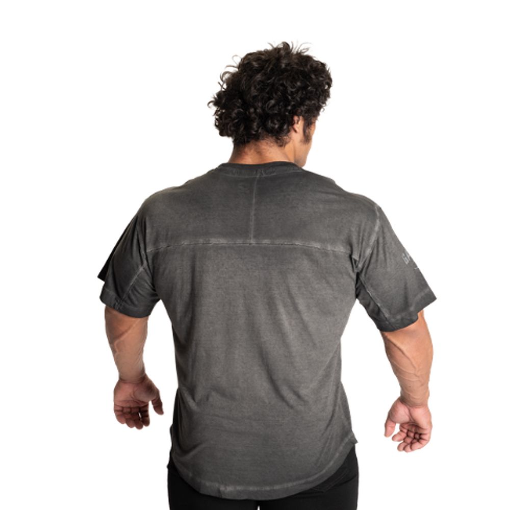 GASP INC - YOKE ORIGINAL TEE - FÉRFI PÓLÓ - MOSOTT FEKETE GASP INC - YOKE ORIGINAL TEE - FÉRFI PÓLÓ - MOSOTT FEKETE