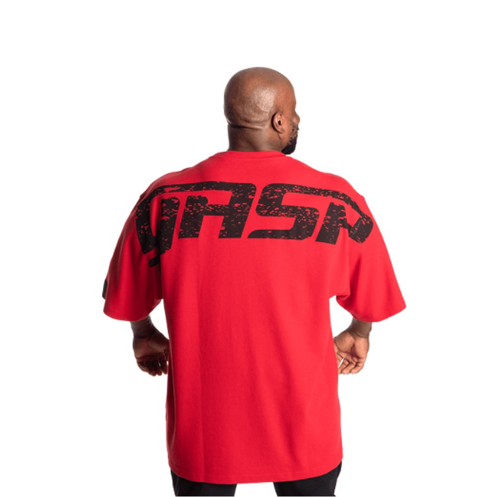 GASP INC - GK IRON TEE - FÉRFI PÓLÓ - CHILI PIROS GASP INC - GK IRON TEE - FÉRFI PÓLÓ - CHILI PIROS