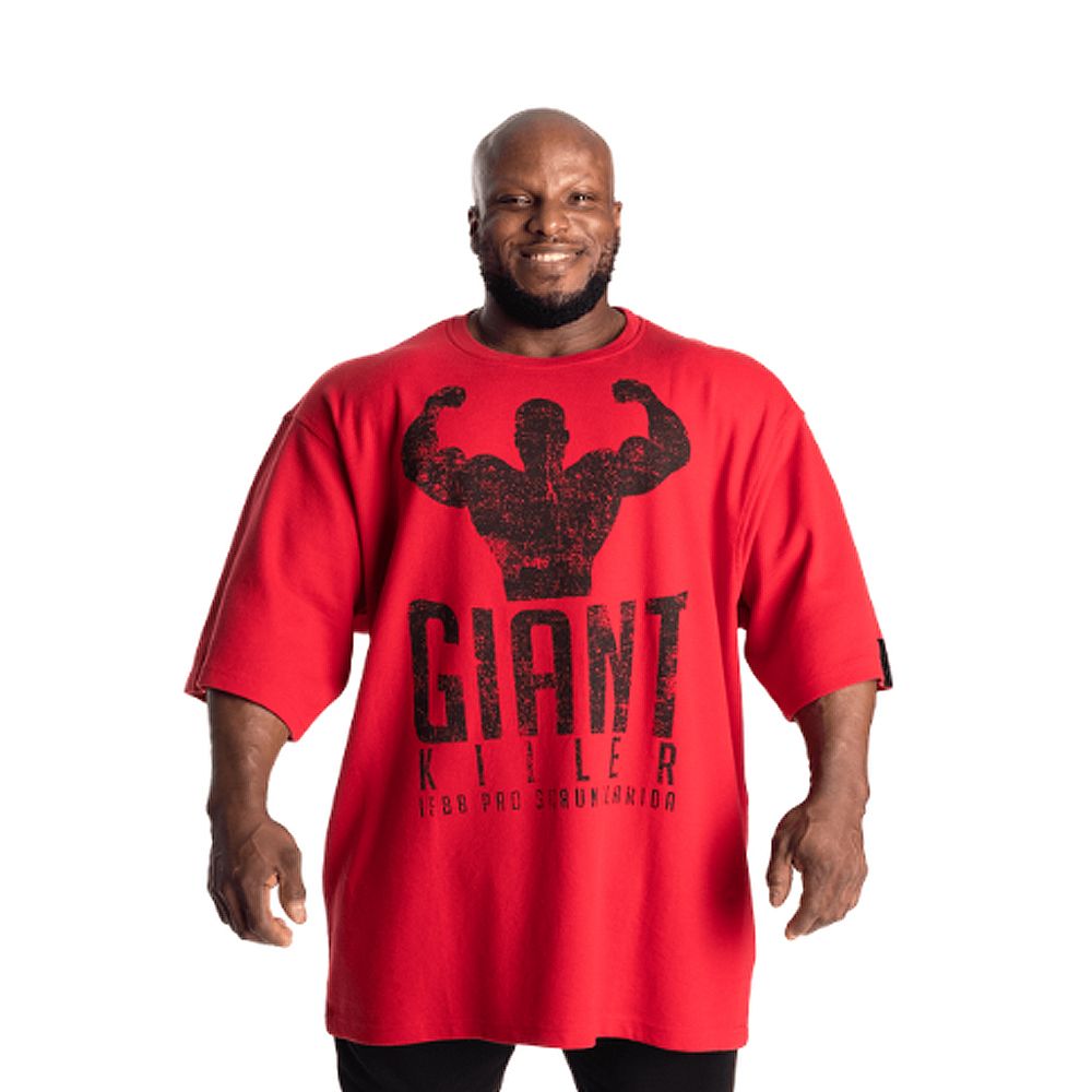 GASP INC - GK IRON TEE - FÉRFI PÓLÓ - CHILI PIROS GASP INC - GK IRON TEE - FÉRFI PÓLÓ - CHILI PIROS