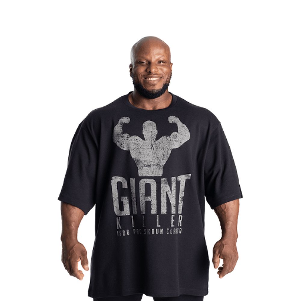 GASP INC - GK IRON TEE - FÉRFI PÓLÓ - FEKETE GASP INC - GK IRON TEE - FÉRFI PÓLÓ - FEKETE