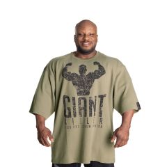 GASP INC - GK IRON TEE - FÉRFI PÓLÓ - MOSOTT ZÖLD