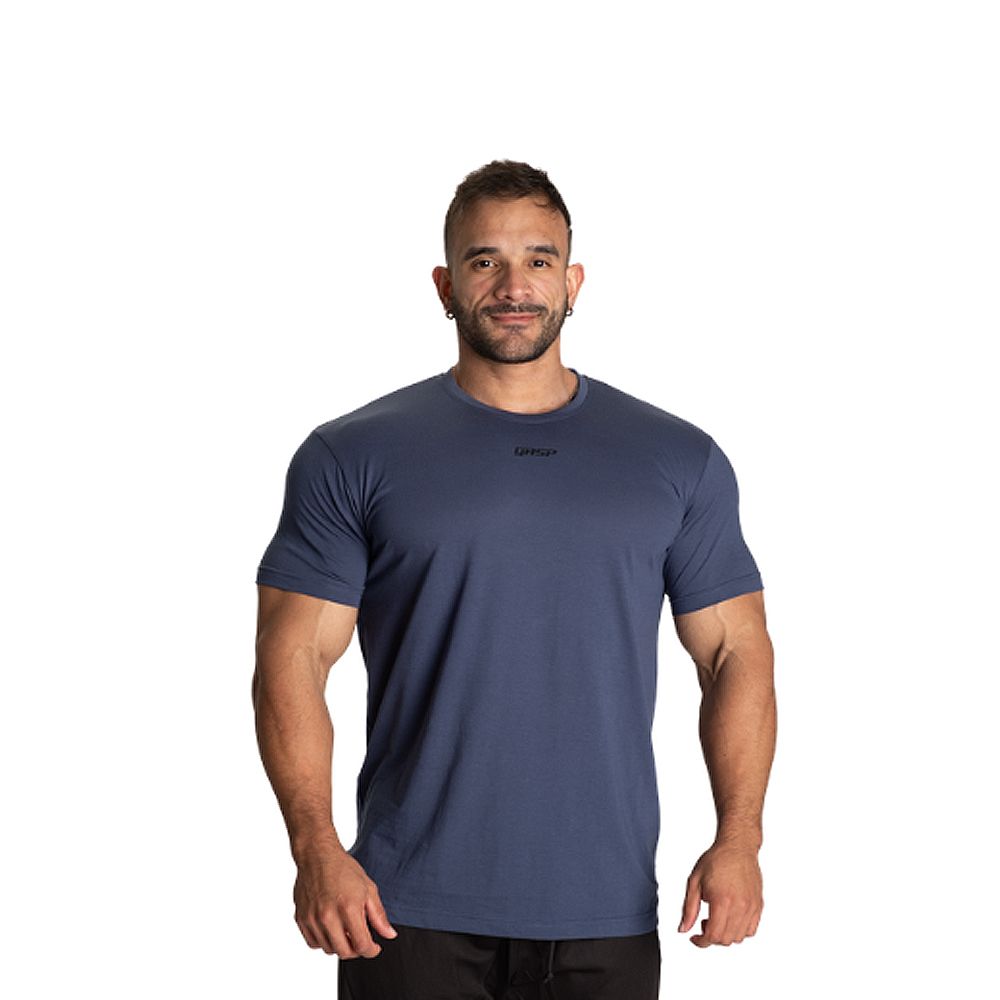 GASP INC - STANDARD TEE - FÉRFI PÓLÓ - KÉK GASP INC - STANDARD TEE - FÉRFI PÓLÓ - KÉK
