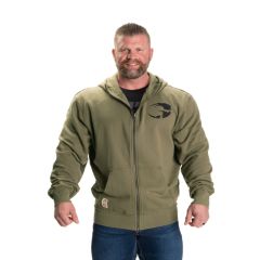 GASP INC - ORIGINAL HOODIE - FÉRFI KAPUCNIS PULÓVER - MOSOTT ZÖLD