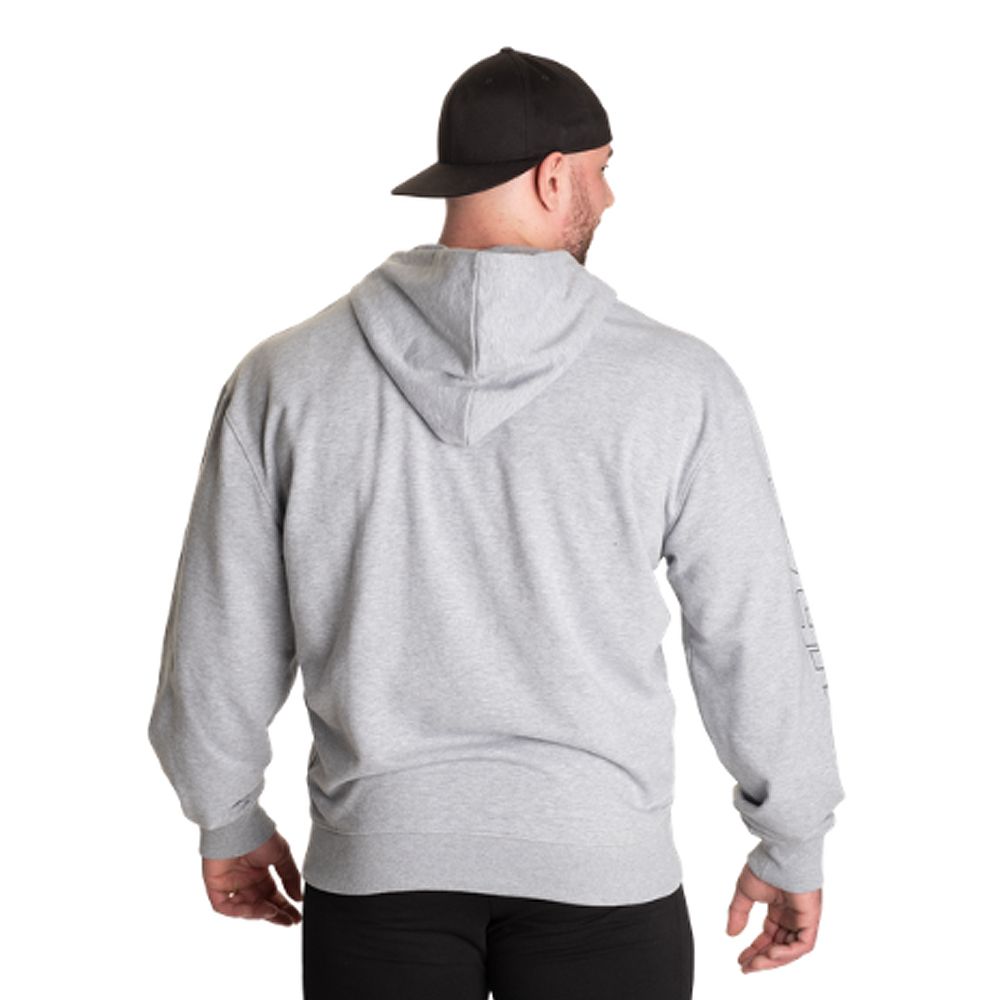 GASP INC - CLASSIC ZIP HOOD - FÉRFI PULÓVER - SZÜRKE GASP INC - CLASSIC ZIP HOOD - FÉRFI PULÓVER - SZÜRKE