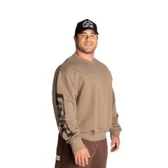 GASP INC - THROWBACK SWEATER - FÉRFI PULÓVER - MOSOTT ZÖLD