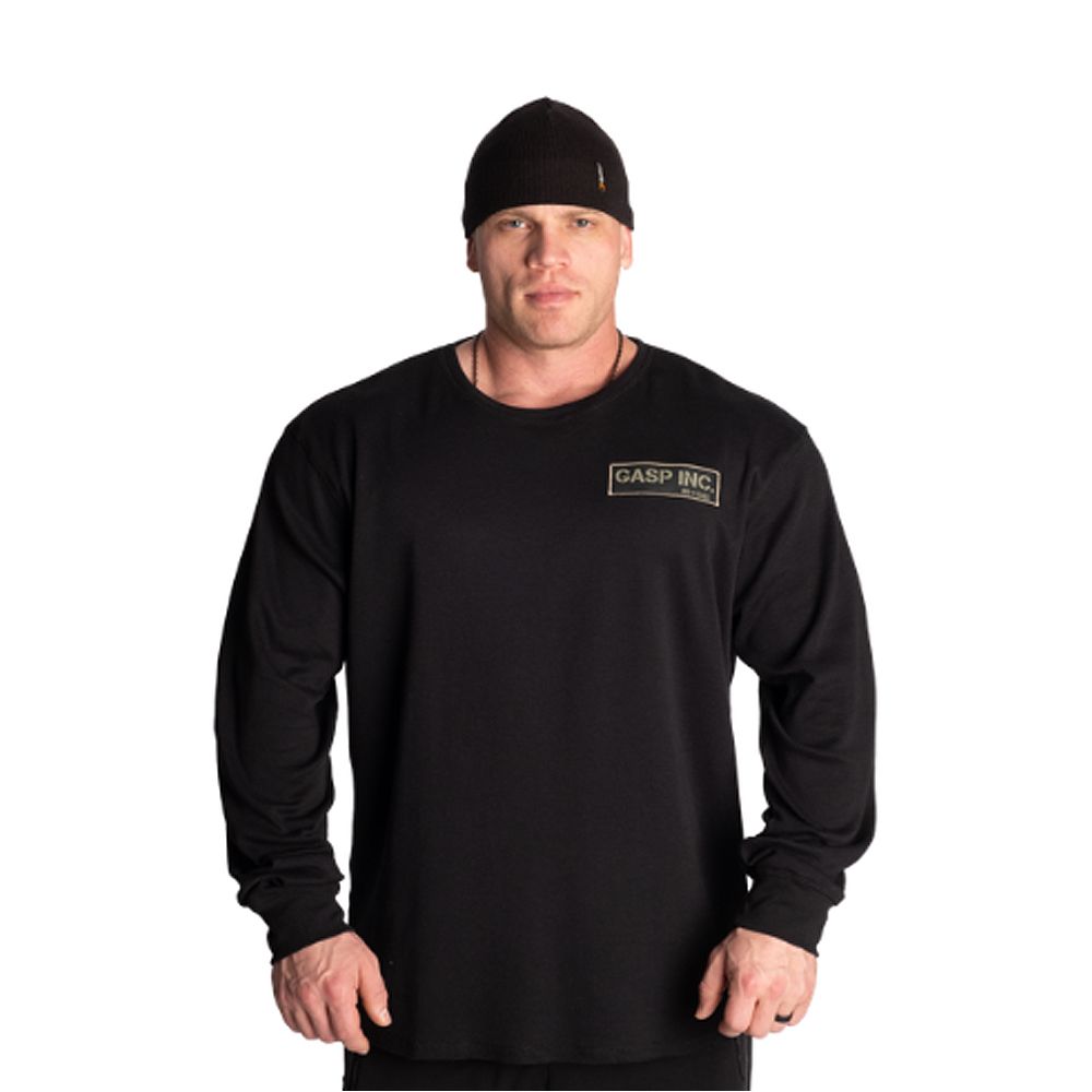 GASP INC - G.U.I. THERMAL LS - FÉRFI HOSSZÚ UJJÚ FELSŐ - FEKETE GASP INC - G.U.I. THERMAL LS - FÉRFI HOSSZÚ UJJÚ FELSŐ - FEKETE