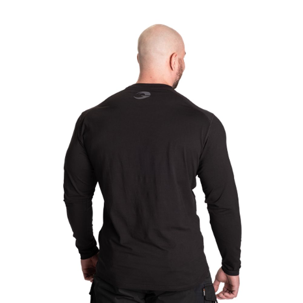 GASP INC - MUSCLE LS - FÉRFI HOSSZÚ UJJÚ FELSŐ - FEKETE GASP INC - MUSCLE LS - FÉRFI HOSSZÚ UJJÚ FELSŐ - FEKETE