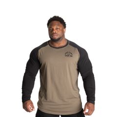 GASP INC - IRON CAMP RAGLAN LS - FÉRFI HOSSZÚ UJJÚ FELSŐ - MOSOTT ZÖLD