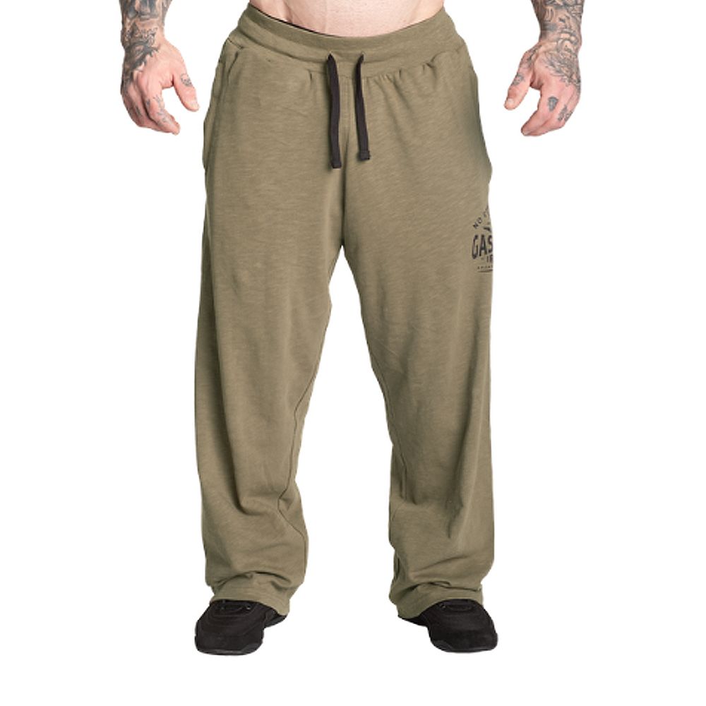 GASP INC - SWEATPANTS - FÉRFI MELEGÍTŐNADRÁG - MOSOTT ZÖLD GASP INC - SWEATPANTS - FÉRFI MELEGÍTŐNADRÁG - MOSOTT ZÖLD