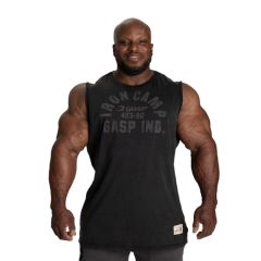 GASP INC - THROWBACK S/L - FÉRFI TRIKÓ - FEKETE