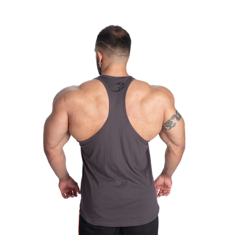 GASP INC - ESSENTIAL T-BACK - EDZŐTRIKÓ - SZÜRKE GASP INC - ESSENTIAL T-BACK - EDZŐTRIKÓ - SZÜRKE
