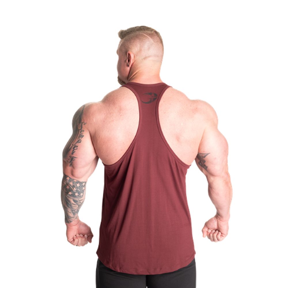 GASP INC - ESSENTIAL T-BACK - EDZŐTRIKÓ - BORDÓ GASP INC - ESSENTIAL T-BACK - EDZŐTRIKÓ - BORDÓ