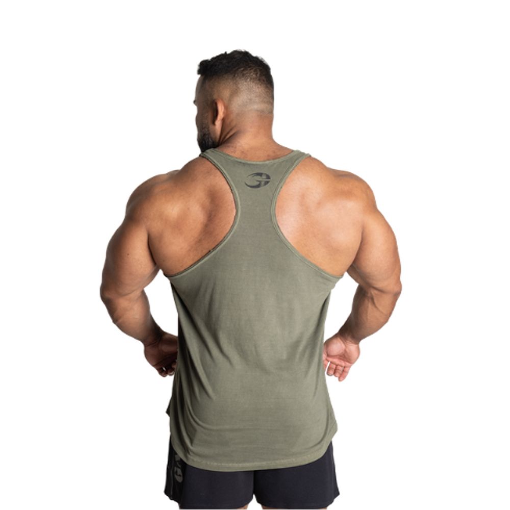 GASP INC - SKULL T-BACK - FÉRFI EDZŐTRIKÓ - MOSOTT ZÖLD GASP INC - SKULL T-BACK - FÉRFI EDZŐTRIKÓ - MOSOTT ZÖLD