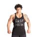 GASP INC - ORIGINAL STRINGER - FÉRFI EDZŐTRIKÓ - FEKETE/SZÜRKE