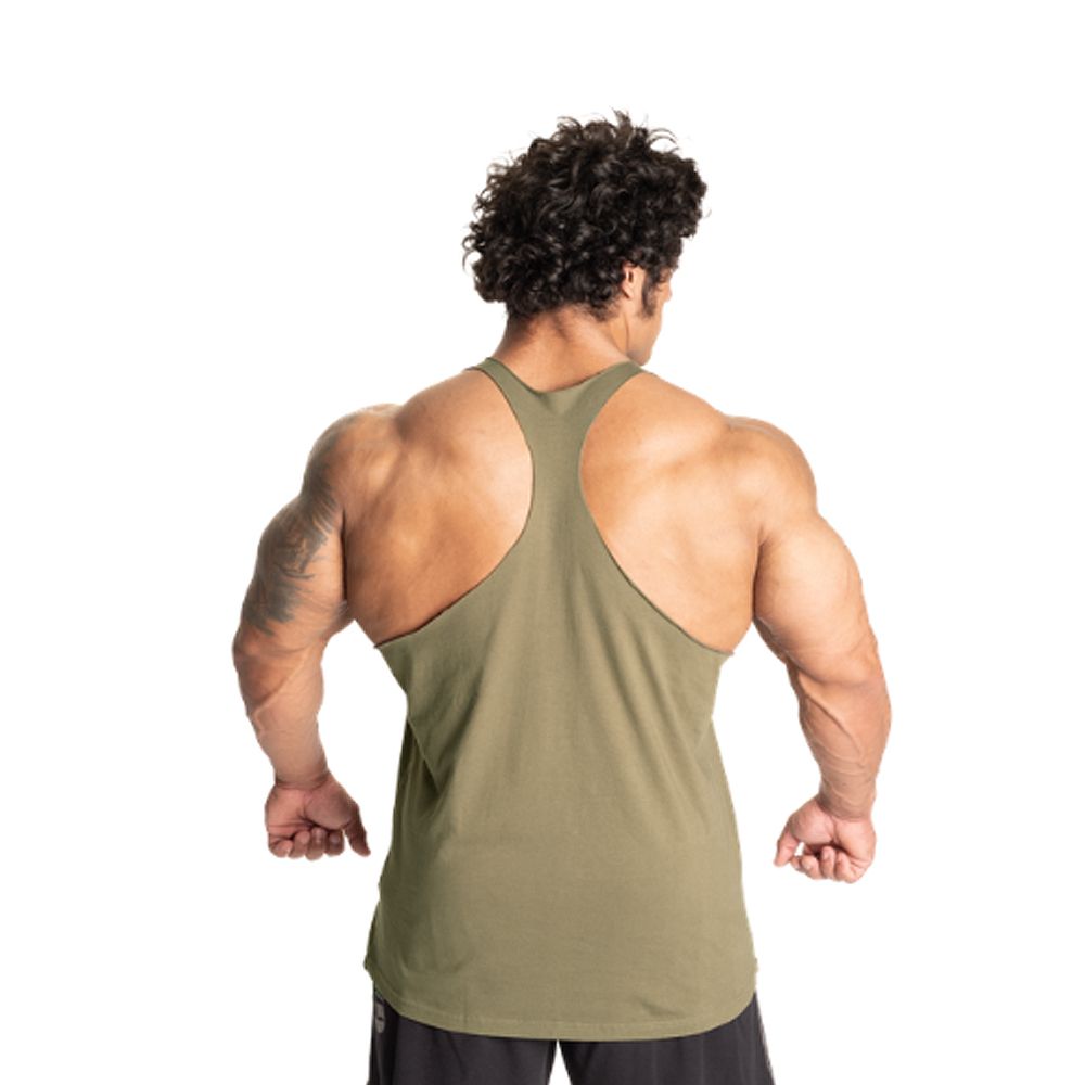 GASP INC - ORIGINAL STRINGER - FÉRFI EDZŐTRIKÓ - MOSOTT ZÖLD GASP INC - ORIGINAL STRINGER - FÉRFI EDZŐTRIKÓ - MOSOTT ZÖLD