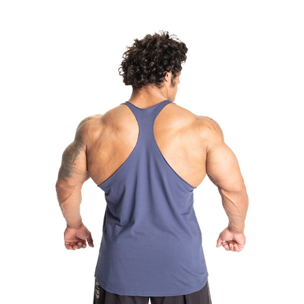 GASP INC - ORIGINAL STRINGER - FÉRFI EDZŐTRIKÓ - KÉK GASP INC - ORIGINAL STRINGER - FÉRFI EDZŐTRIKÓ - KÉK