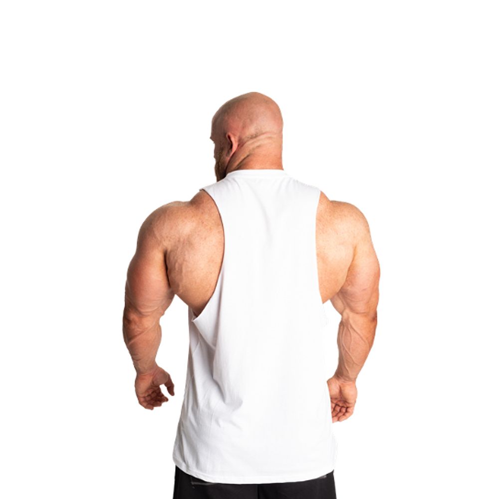 GASP INC - ORIGINAL CUT OUT TANK - FÉRFI EDZŐTRIKÓ - FEHÉR GASP INC - ORIGINAL CUT OUT TANK - FÉRFI EDZŐTRIKÓ - FEHÉR