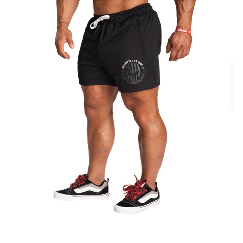 GASP INC - R1 MESH SHORT - FÉRFI RÖVIDNADRÁG - FEKETE/FEHÉR GASP INC - R1 MESH SHORT - FÉRFI RÖVIDNADRÁG - FEKETE/FEHÉR