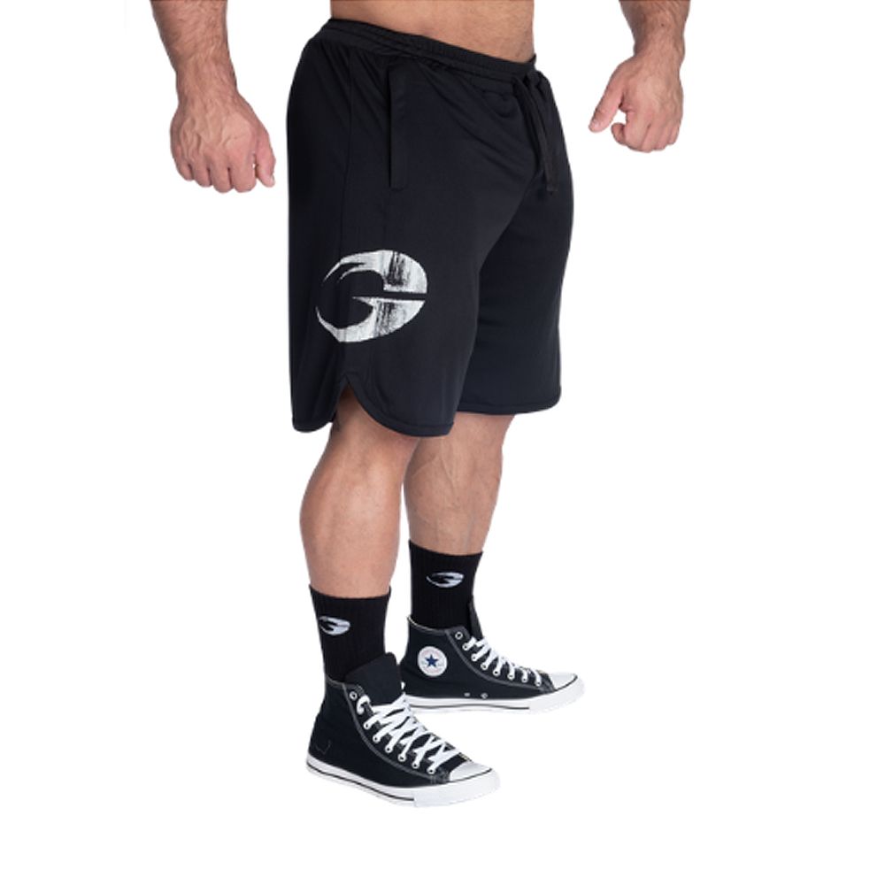 GASP INC - MESH SHORT - FÉRFI RÖVIDNADRÁG - FEKETE/FEHÉR GASP INC - MESH SHORT - FÉRFI RÖVIDNADRÁG - FEKETE/FEHÉR