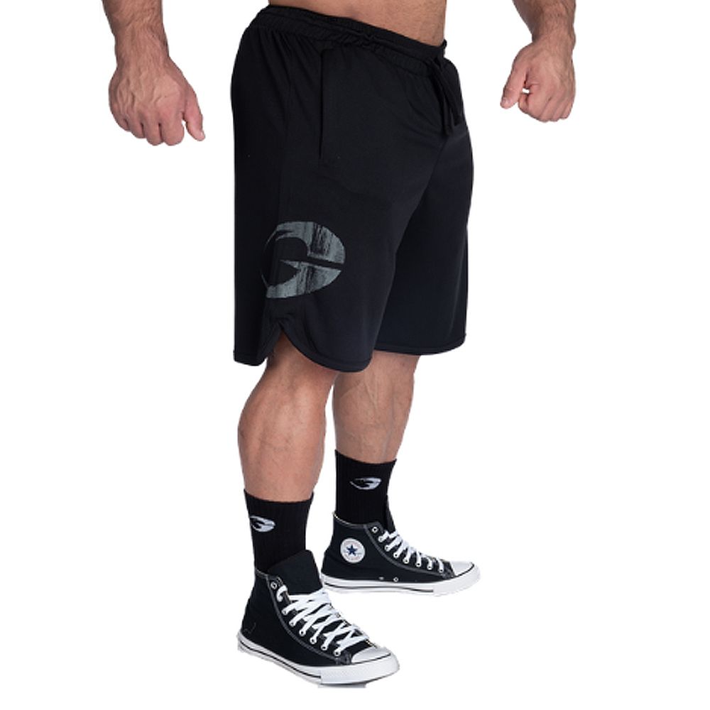 GASP INC - MESH SHORT - FÉRFI RÖVIDNADRÁG - FEKETE/SZÜRKE GASP INC - MESH SHORT - FÉRFI RÖVIDNADRÁG - FEKETE/SZÜRKE
