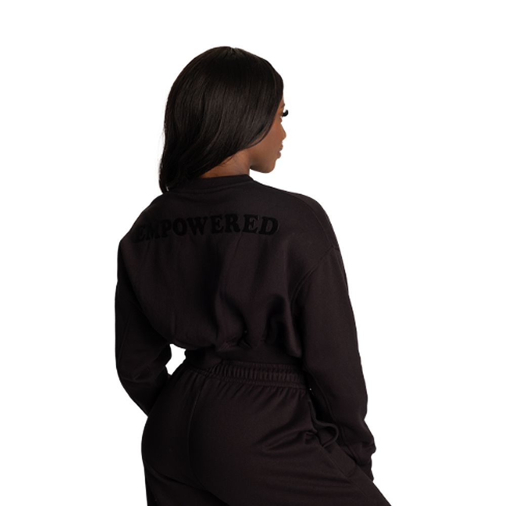 BETTER BODIES - EMPOWERED SWEATER - NŐI PULÓVER - FEKETE BETTER BODIES - EMPOWERED SWEATER - NŐI PULÓVER - FEKETE